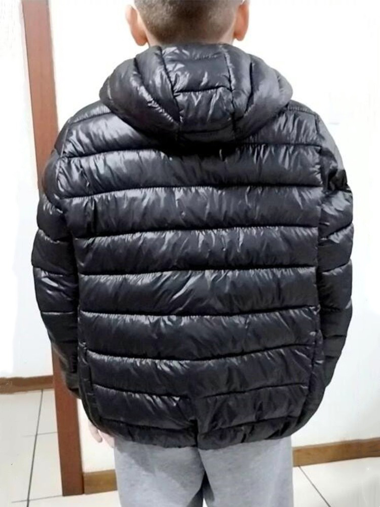 Hooded Lightweight Down Jacket - Winter Clothing Boys review and price