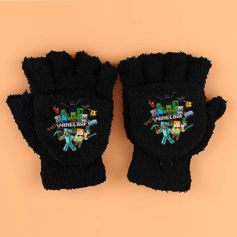 New Game Theme Print Gloves Mi - Winter Clothing Boys review and price