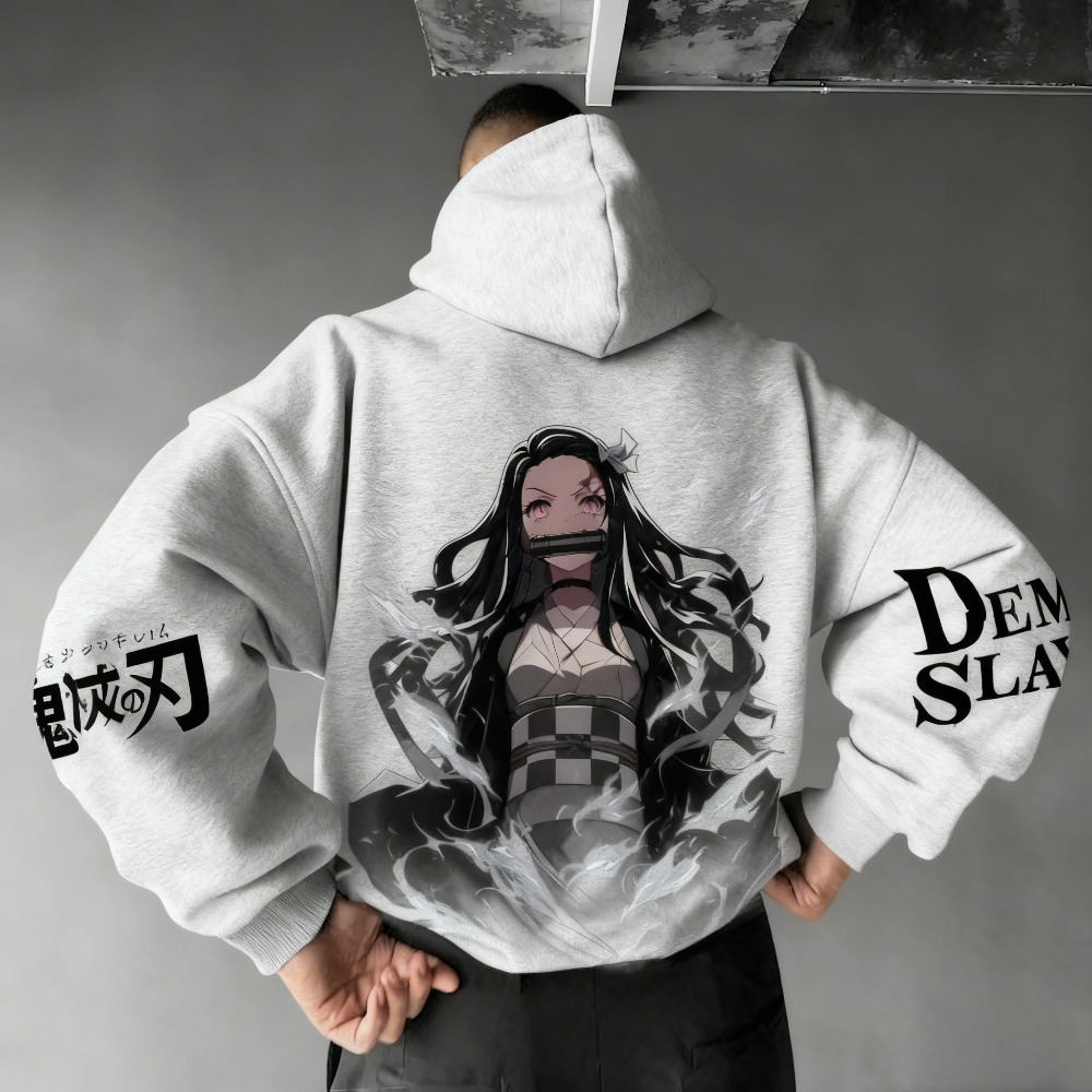 Demon Slayer Men's Hoodie Swea - Winter Clothing Boys review and price