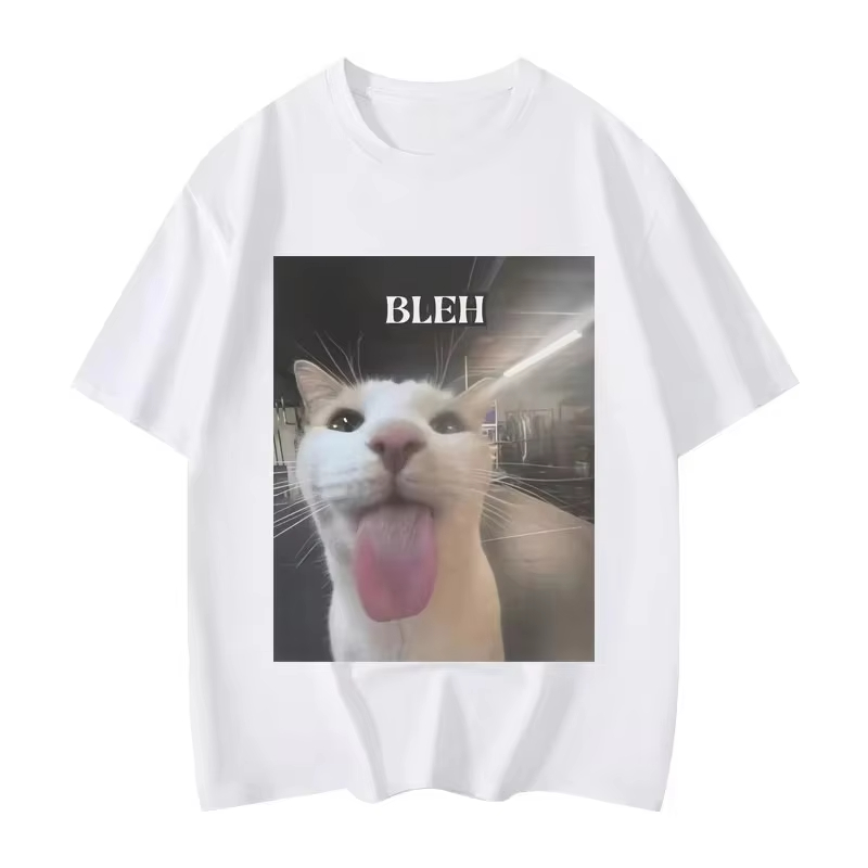 Bleh Funny Cat Meme Graphic Pr - Winter Clothing Meme review and price
