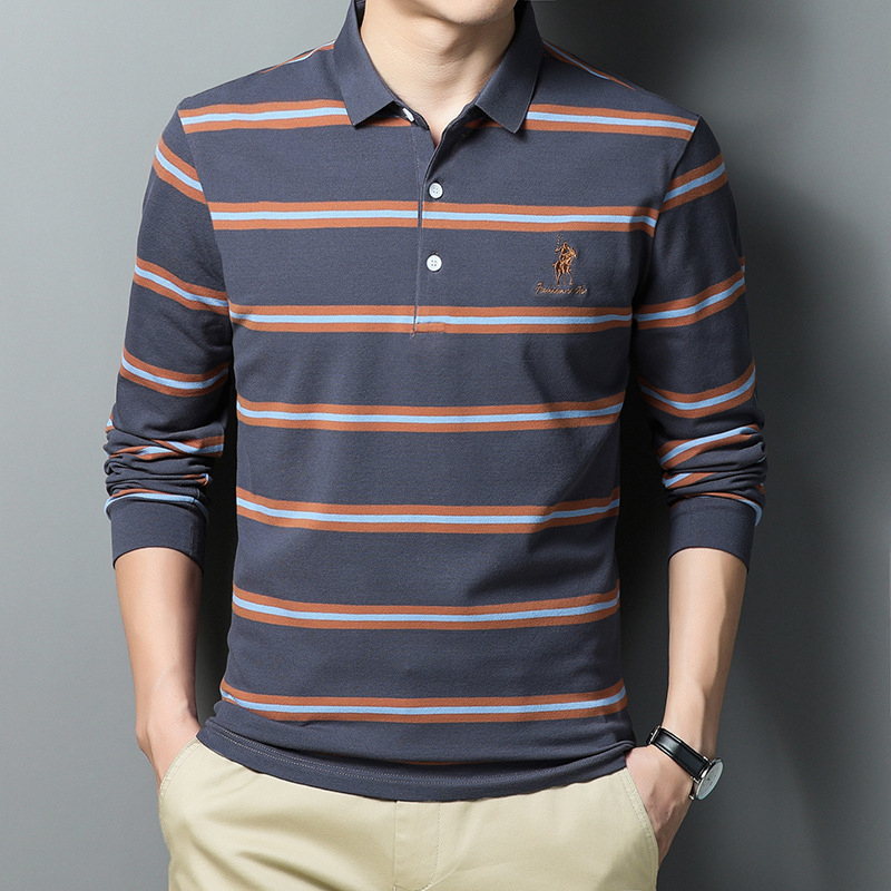 Autumn winter new polo shirt H - Quality Winter Clothing Brand review and price
