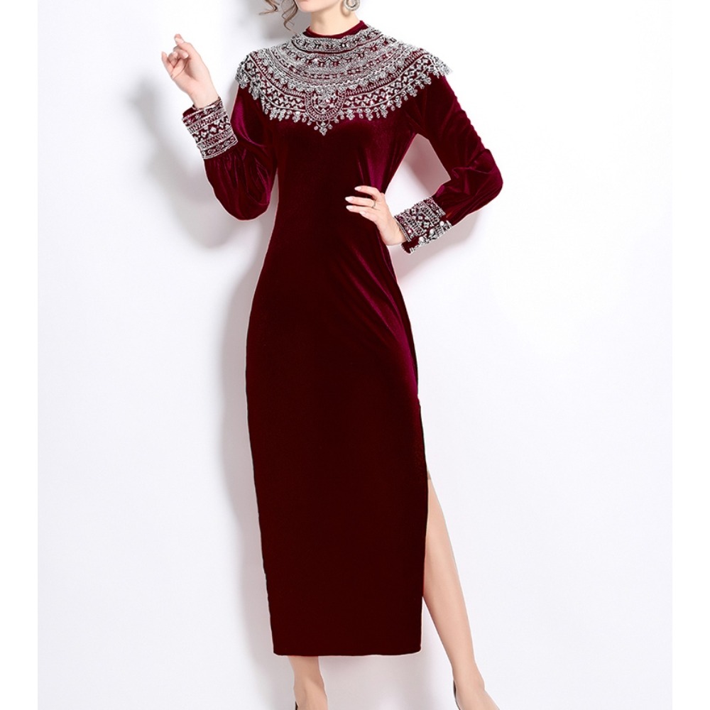 Elegant Long Sleeves Vintage O - Winter Clothing H&M review and price