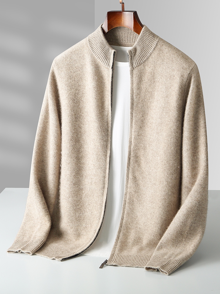 100% Merino Wool Men's Knitwea - Wool Blend Coat review and price