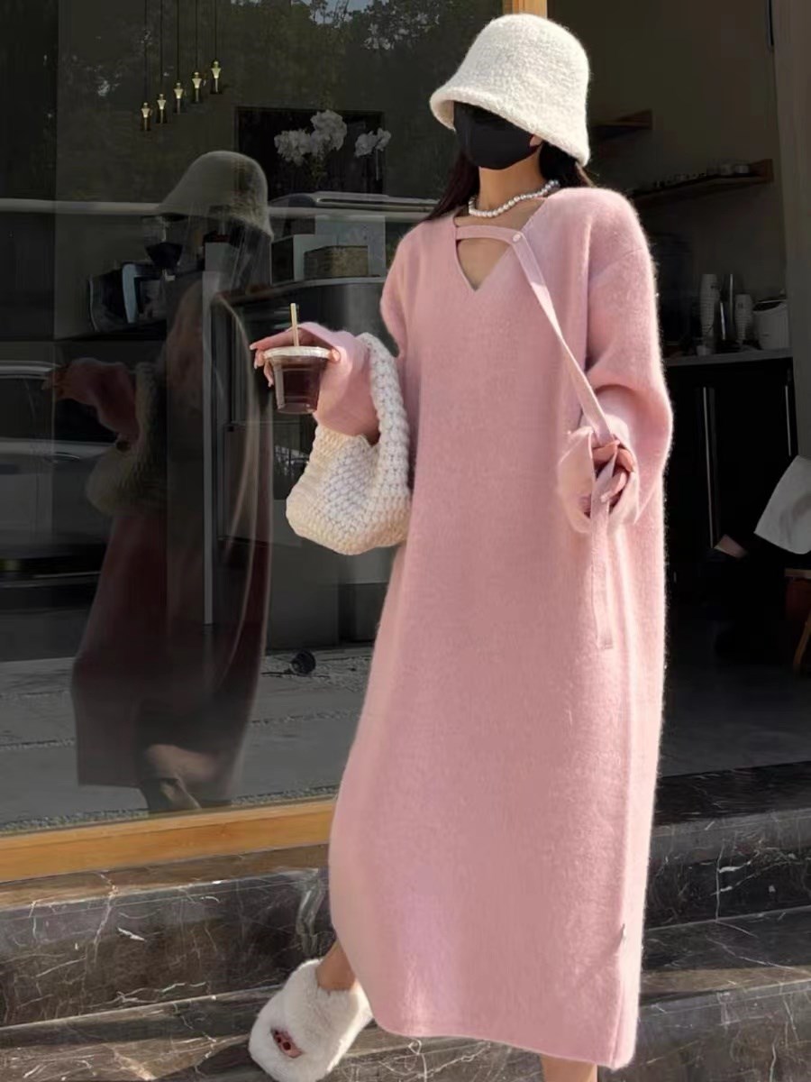 sweater dress for women 2025 n - Winter Clothing H&M review and price