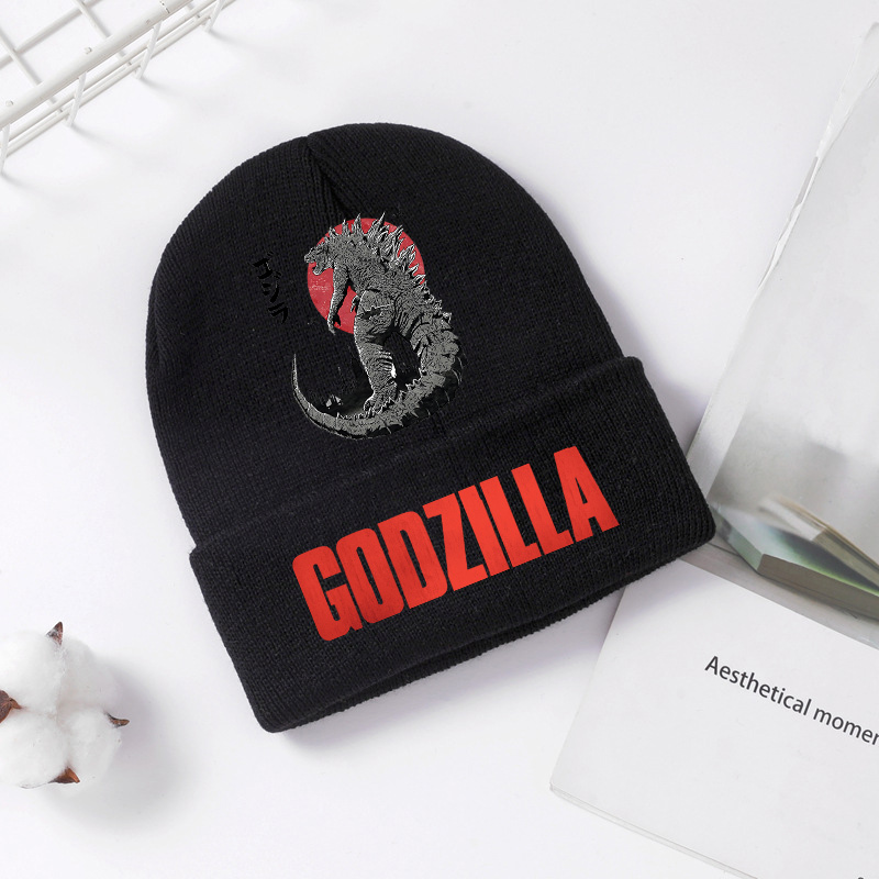 Godzilla Knitted Hat Winter Sp - Winter Clothing Boys review and price