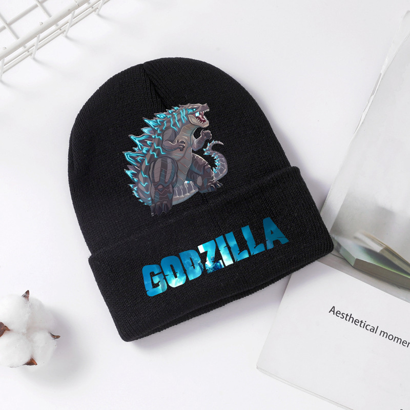 Godzilla Knitted Hat Winter Sp - Winter Clothing Boys review and price
