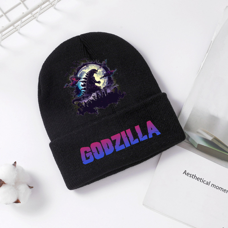 Godzilla Knitted Hat Winter Sp - Winter Clothing Boys review and price