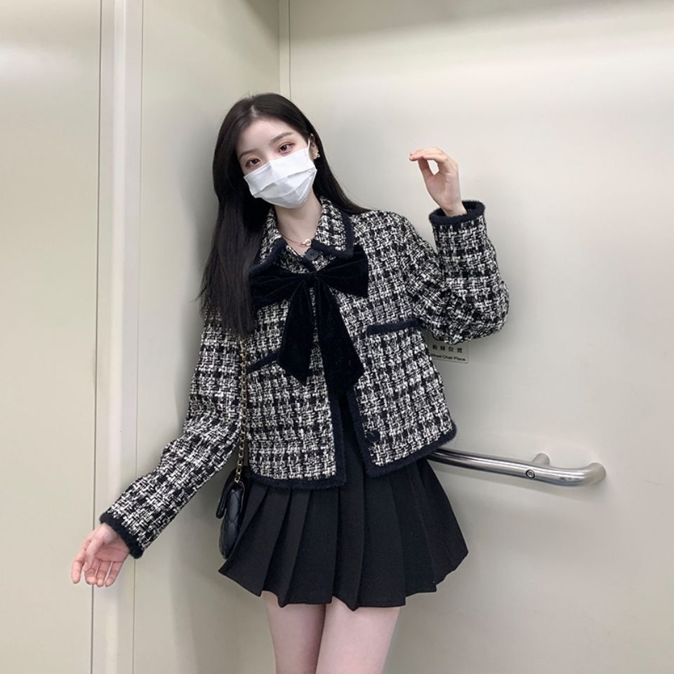 Women Autumn Winter Preppy Sty - Wool Blend Coat review and price