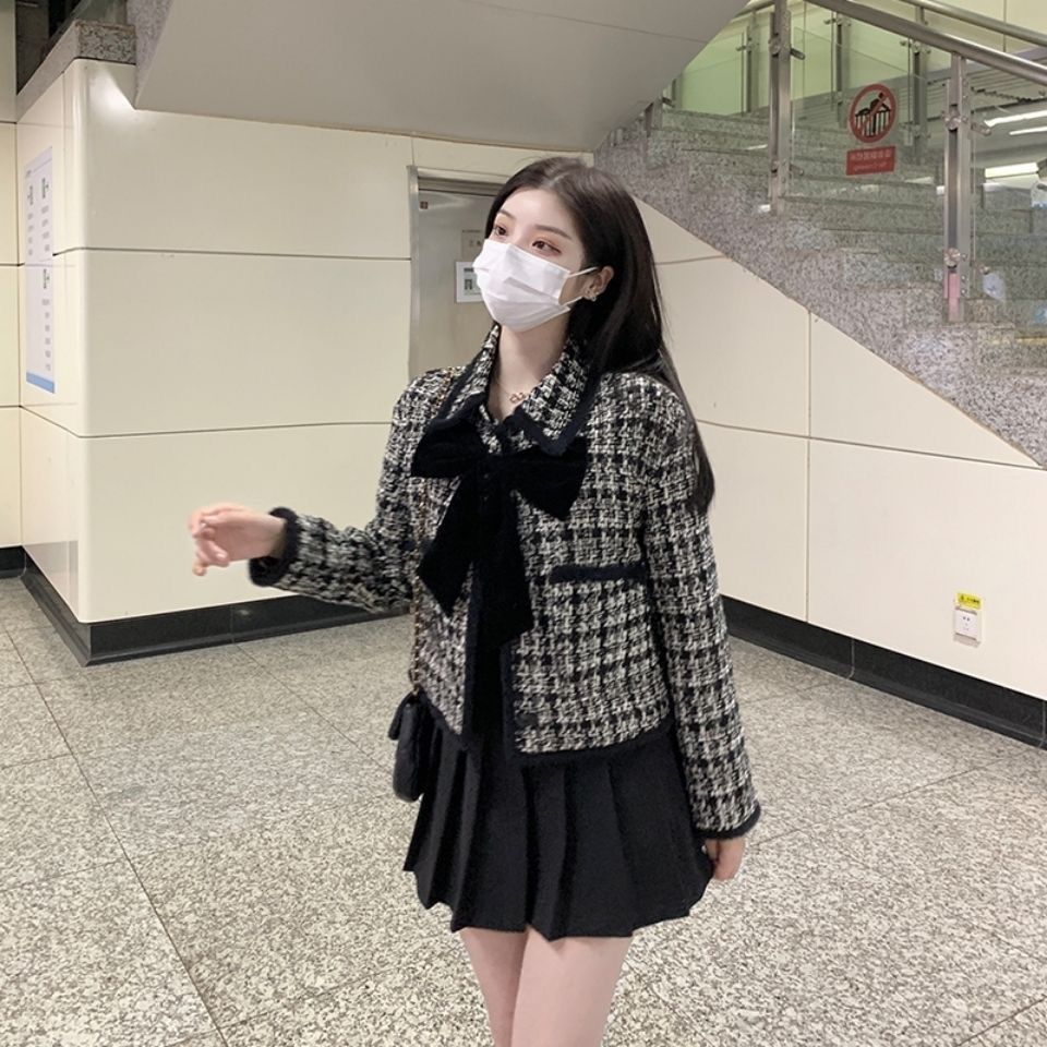 Women Autumn Winter Preppy Sty - Wool Blend Coat review and price
